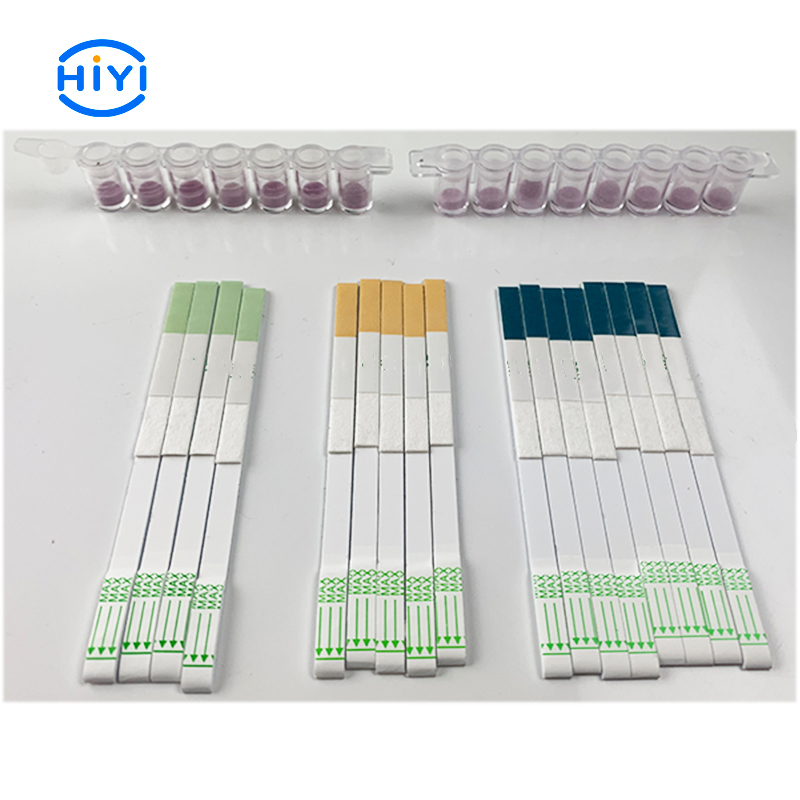β-內(nèi)酰胺類、四環(huán)素類、鏈霉素、氯霉素和頭孢氨芐5合1快速檢測(cè)試劑盒